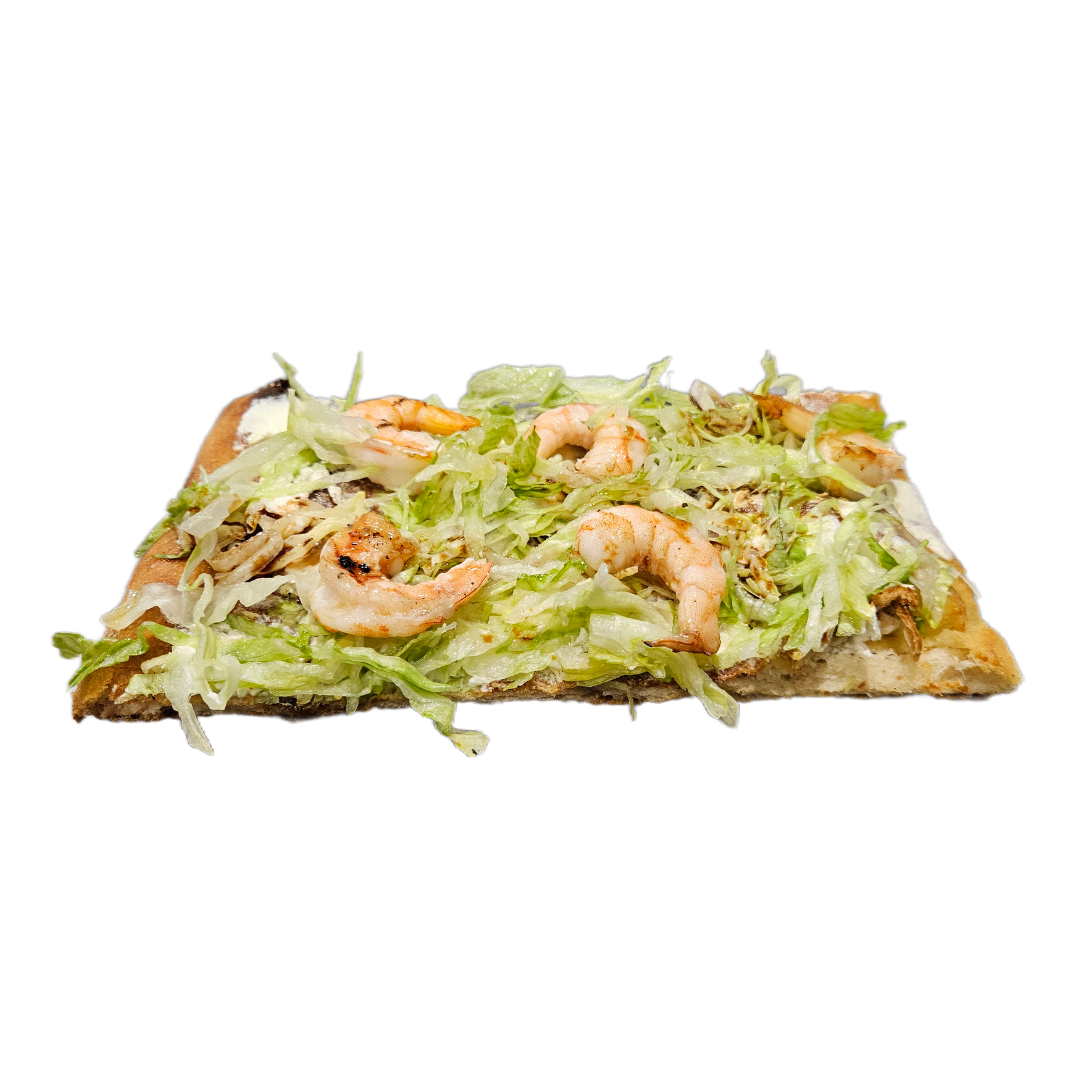 Pizzastück Gamberetti