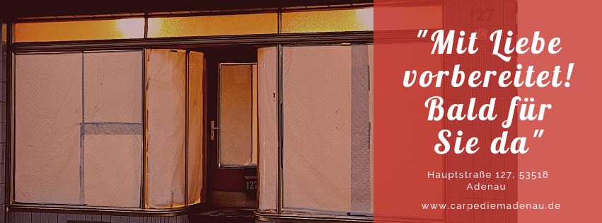 Carpe Diem Adenau: Italienische Gastronomie – Take-away & Lieferservice!